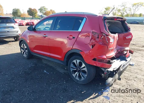 2012 Kia Sportage Sx z USA, uszkodzony, nr VIN KNDPCCA64C7326163